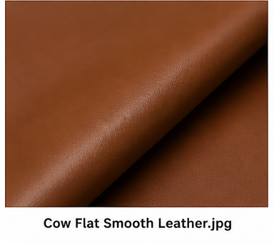 cow flat smooth leather