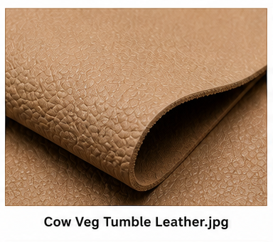 cow veg tumble leather